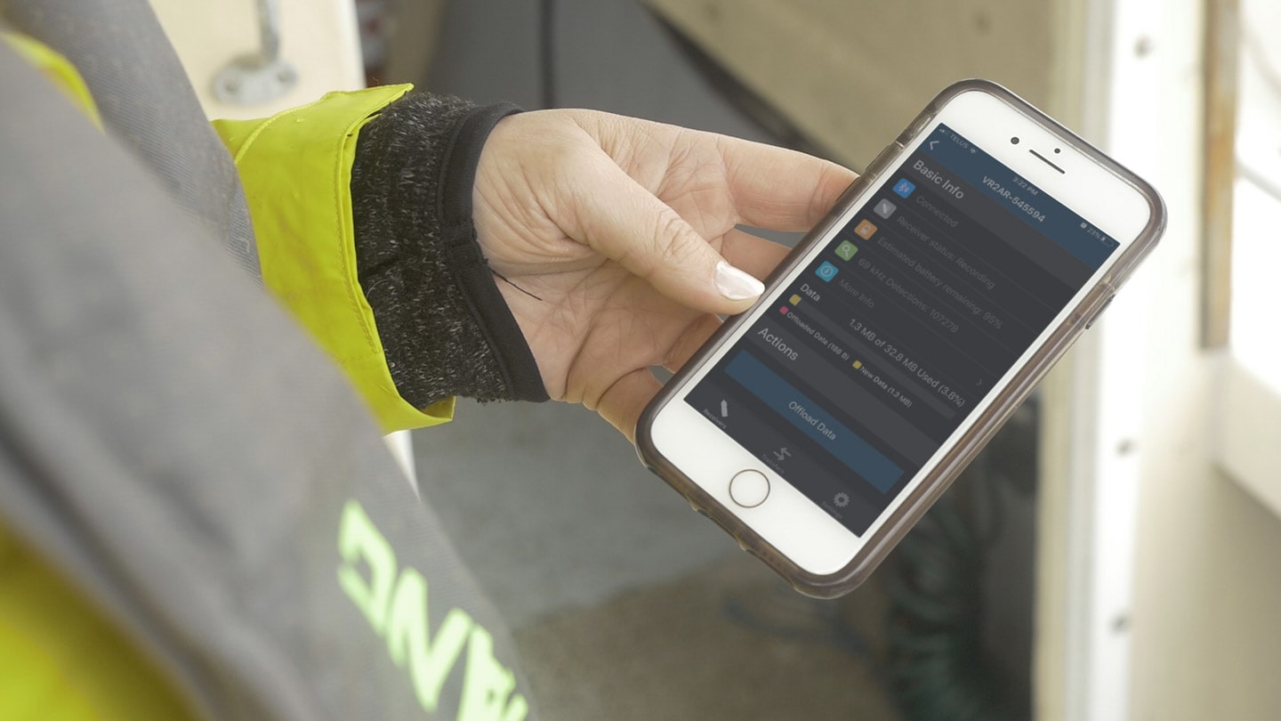 Fathom software cellphone UI