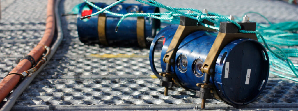 BiomassPro cameras on dock