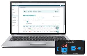 Example of the Farm360 dashboard + mobile app