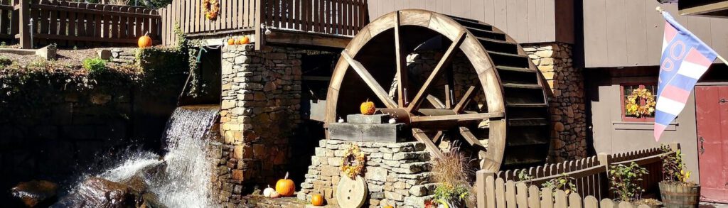 Stock image of the Plymouth Gist Mill