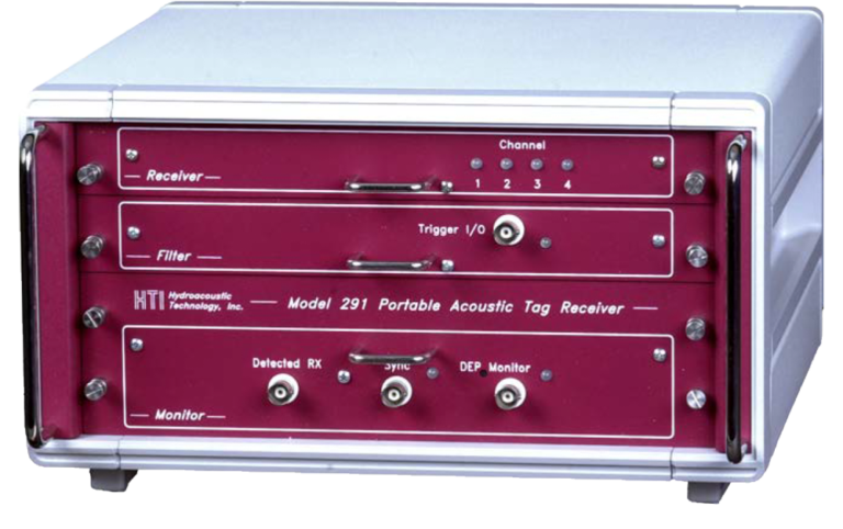 Model 291 portable acoustic tag receiver