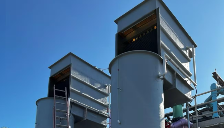 Innovasea's gas management towers